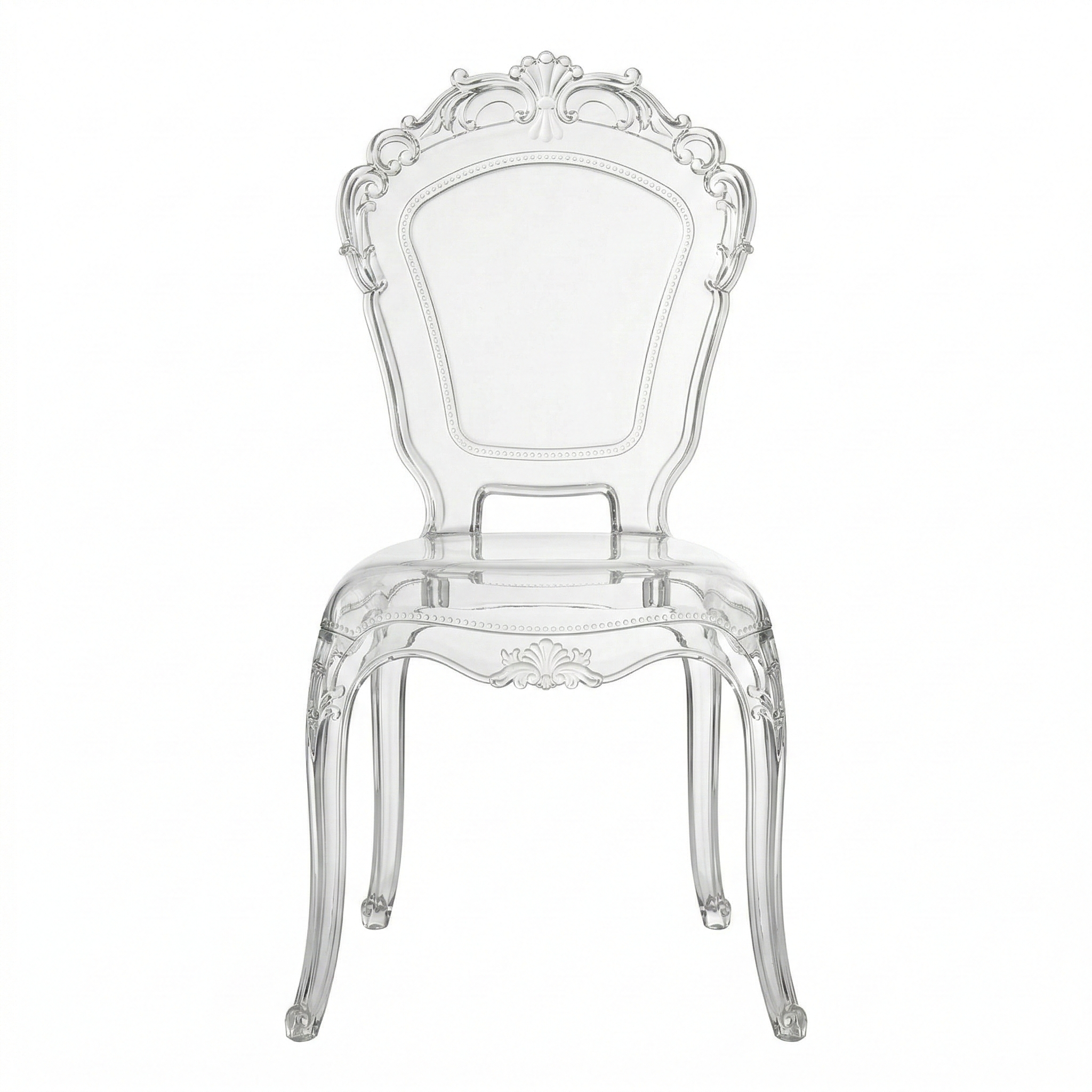 Sedia Punto Trasparente Set da 4 pezzi