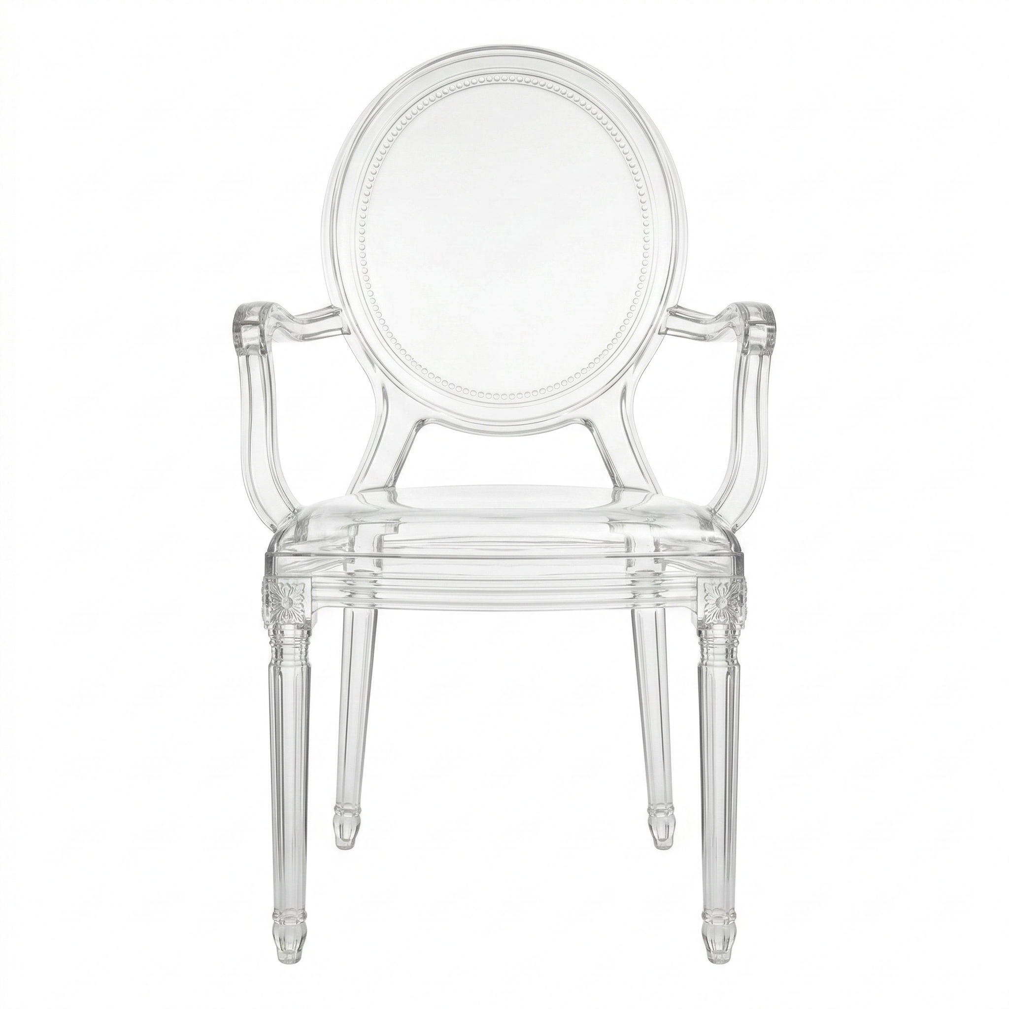 Poltrona Regia Set da 4 Trasparente