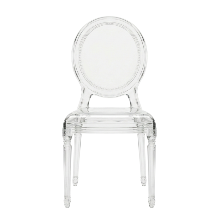 Sedia Regia Trasparente Set da 4