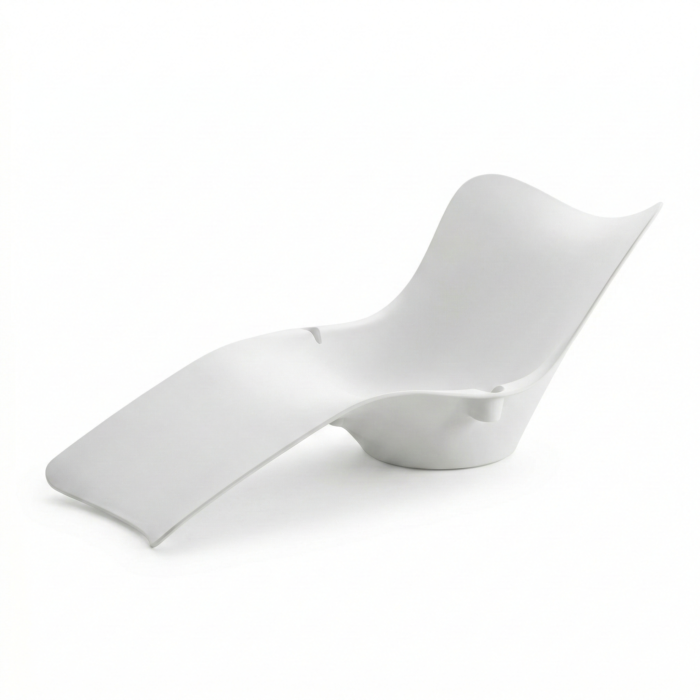 Lettino Oriente Bianco