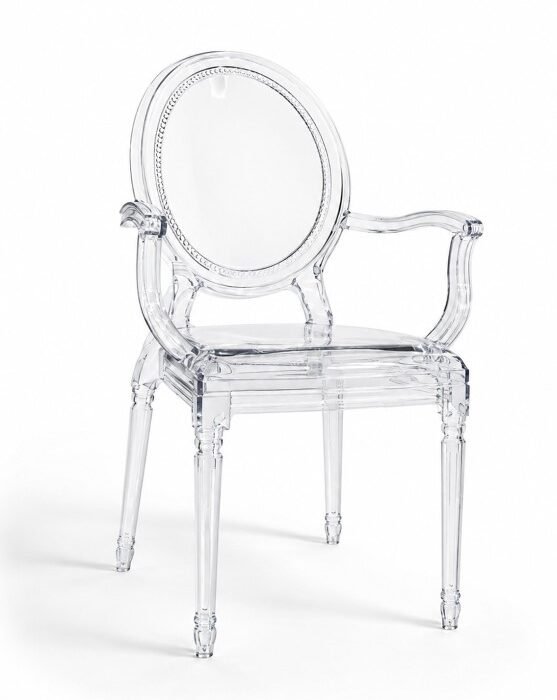 Poltrona IRIS Set da 4 Trasparente