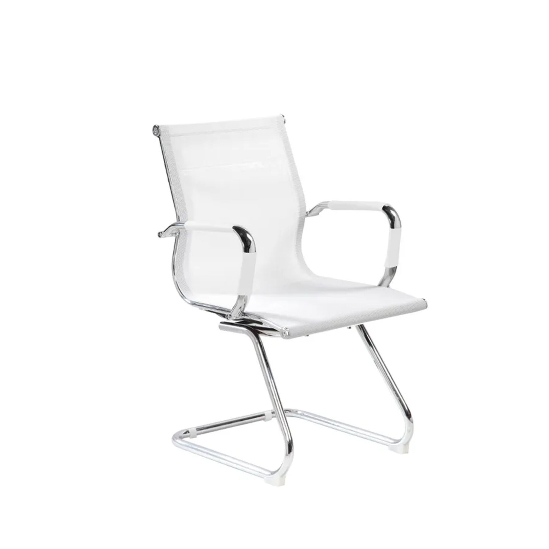 POLTRONA LEILA ATTESA BIANCA,CROMATA