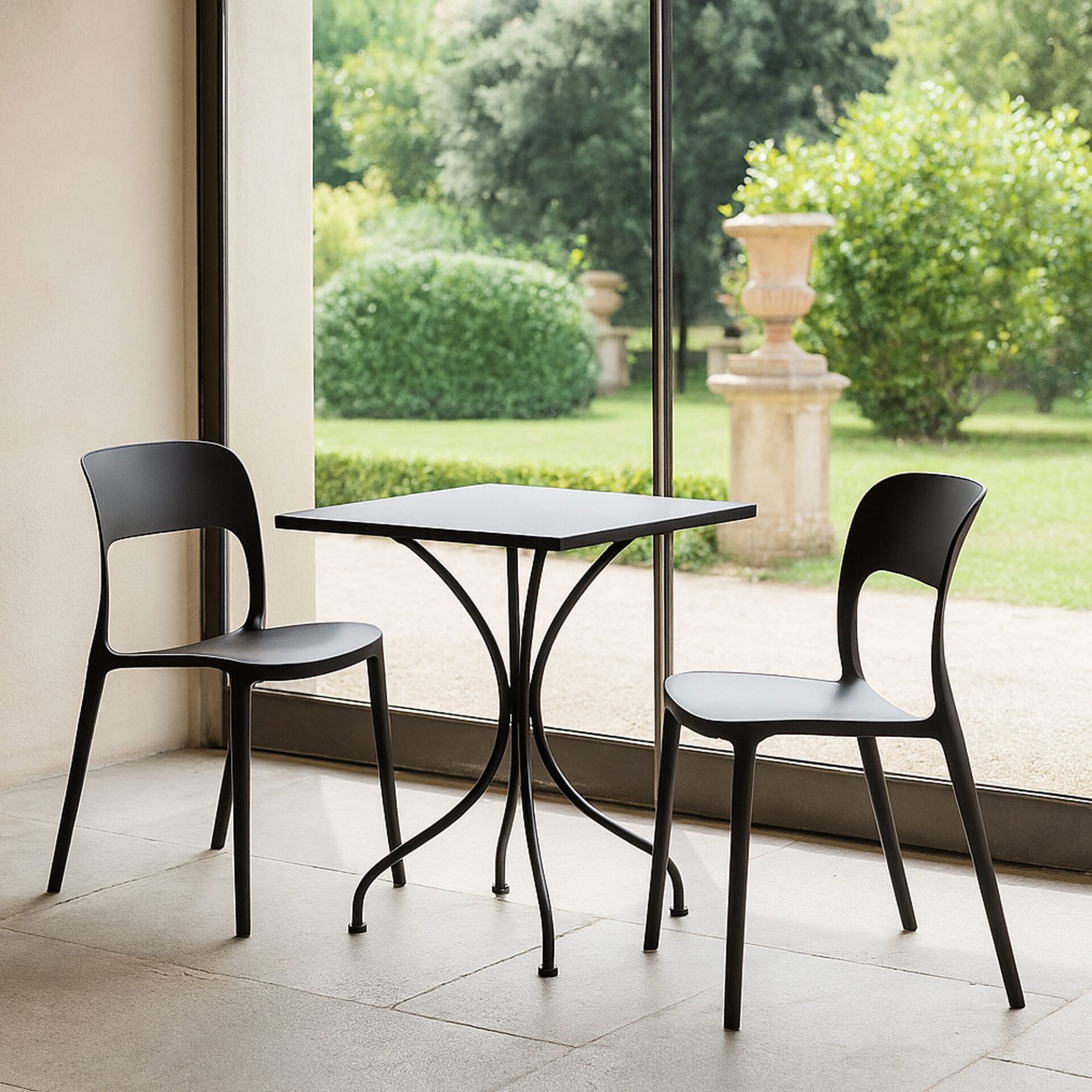 TAVOLO SUNNY ANTRACITE 70x70