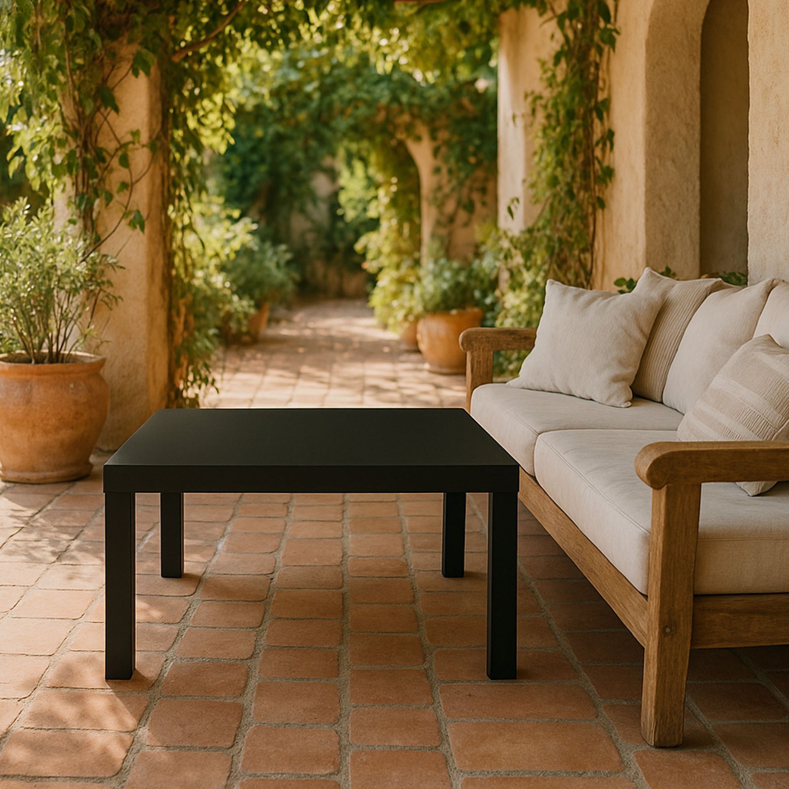 TAVOLINO MODAS 60X60XH30 GRIGIO