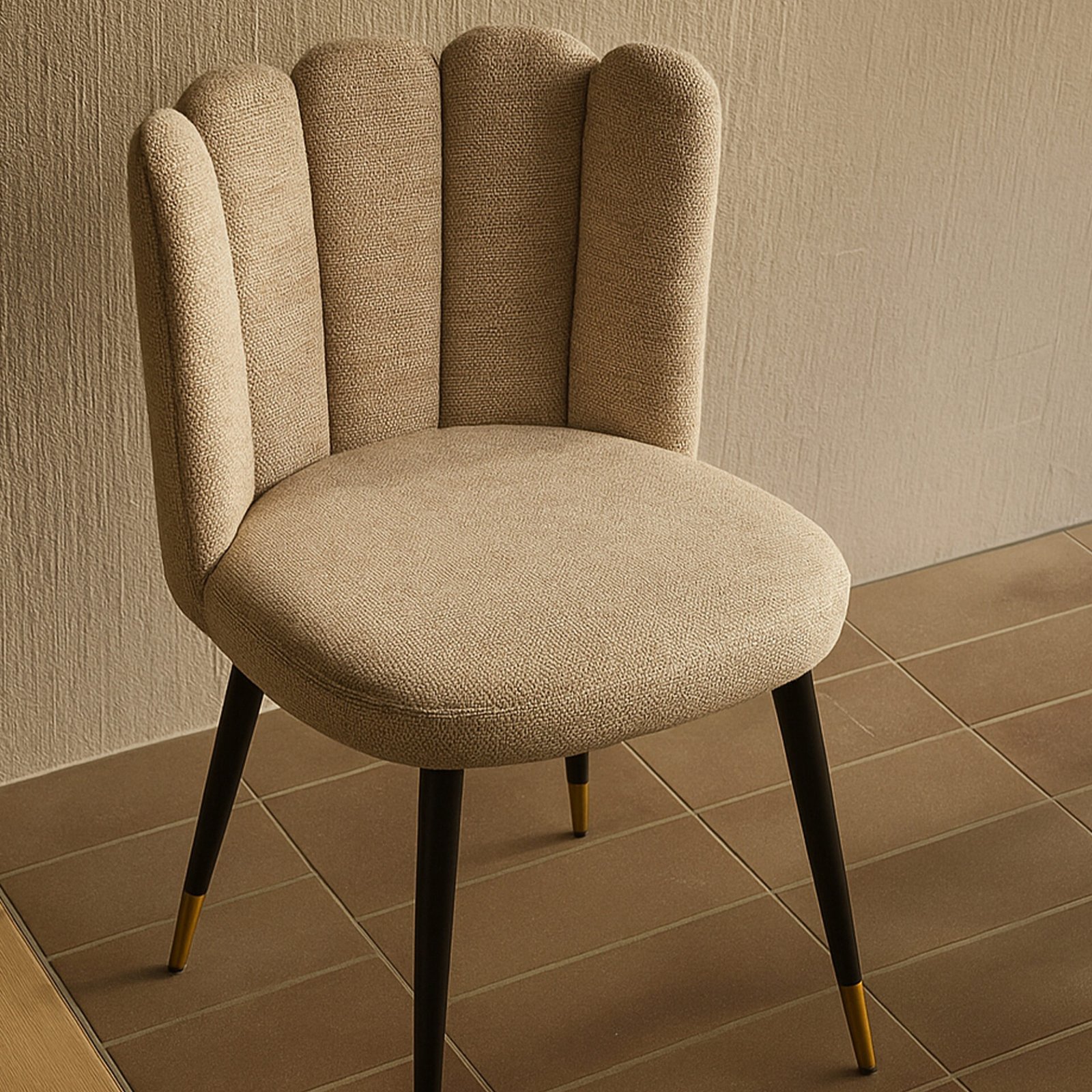 Set 2 Sedie FRIDA Tortora