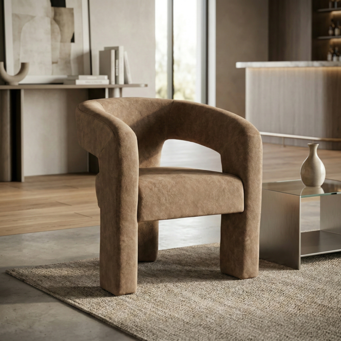 Poltrona IMPERIA Imbottita Design Moderno