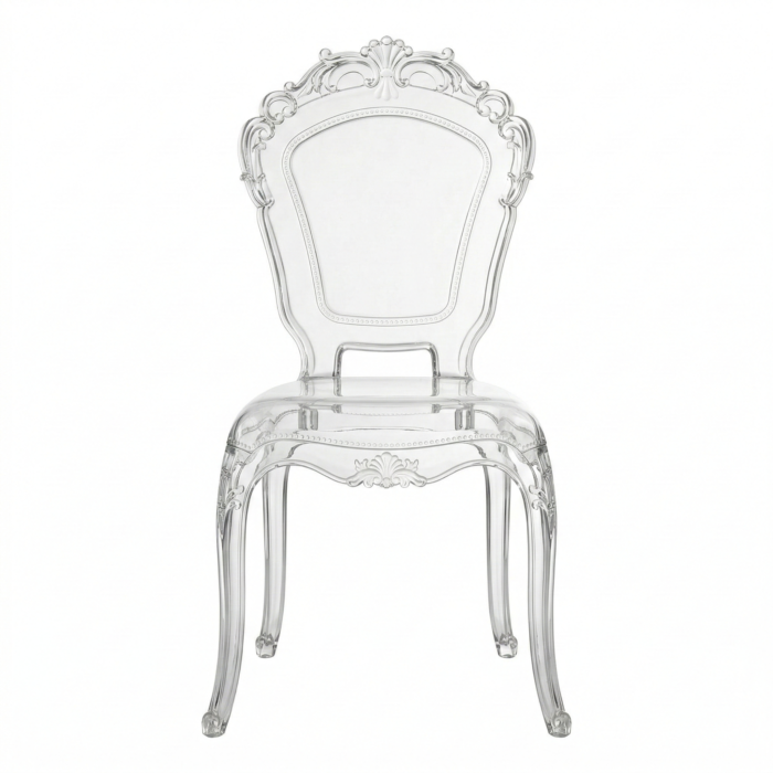 Sedia Punto Trasparente Set da 4 pezzi