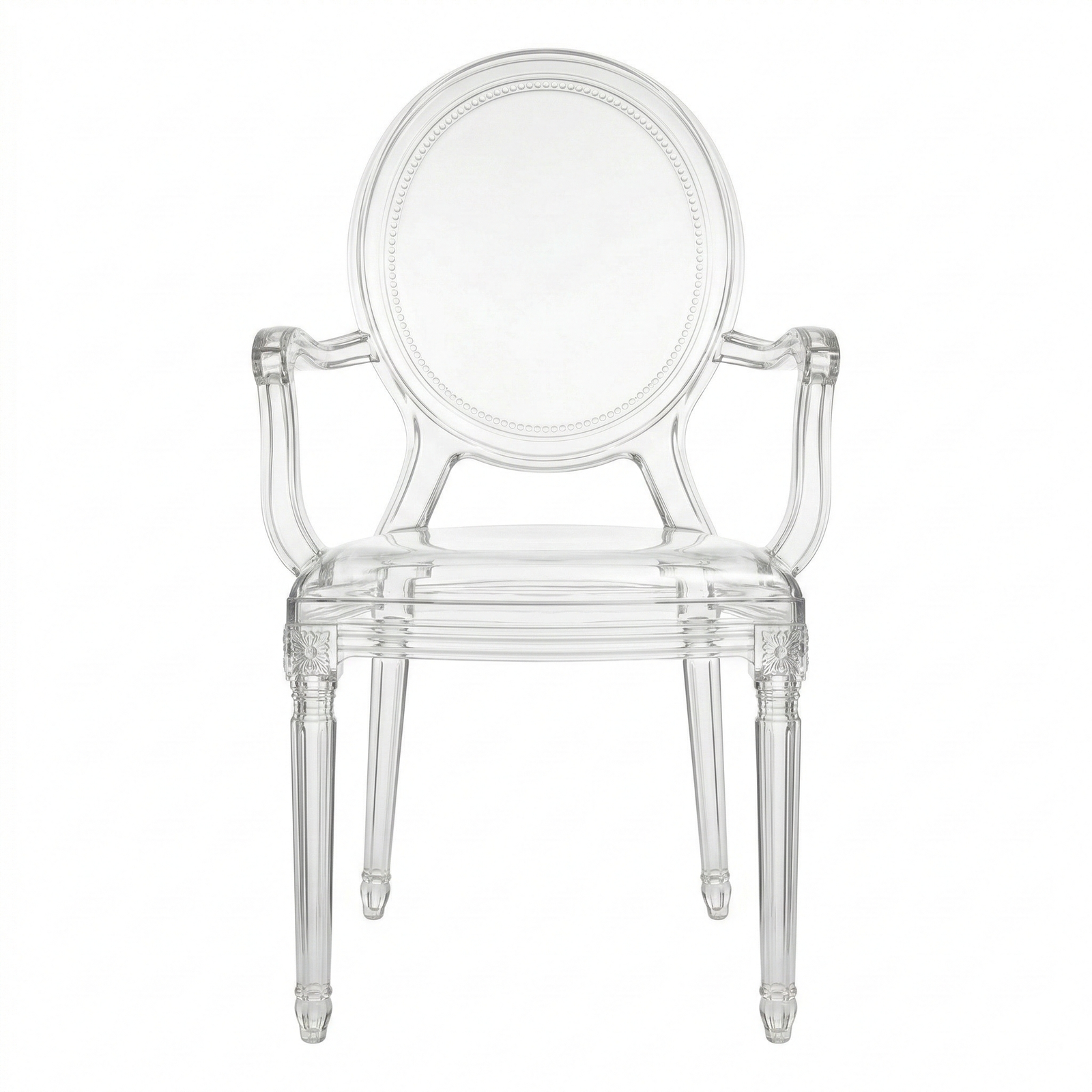 Poltrona Regia Set da 4 Trasparente