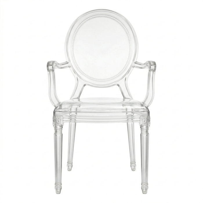 Poltrona Regia Set da 4 Trasparente
