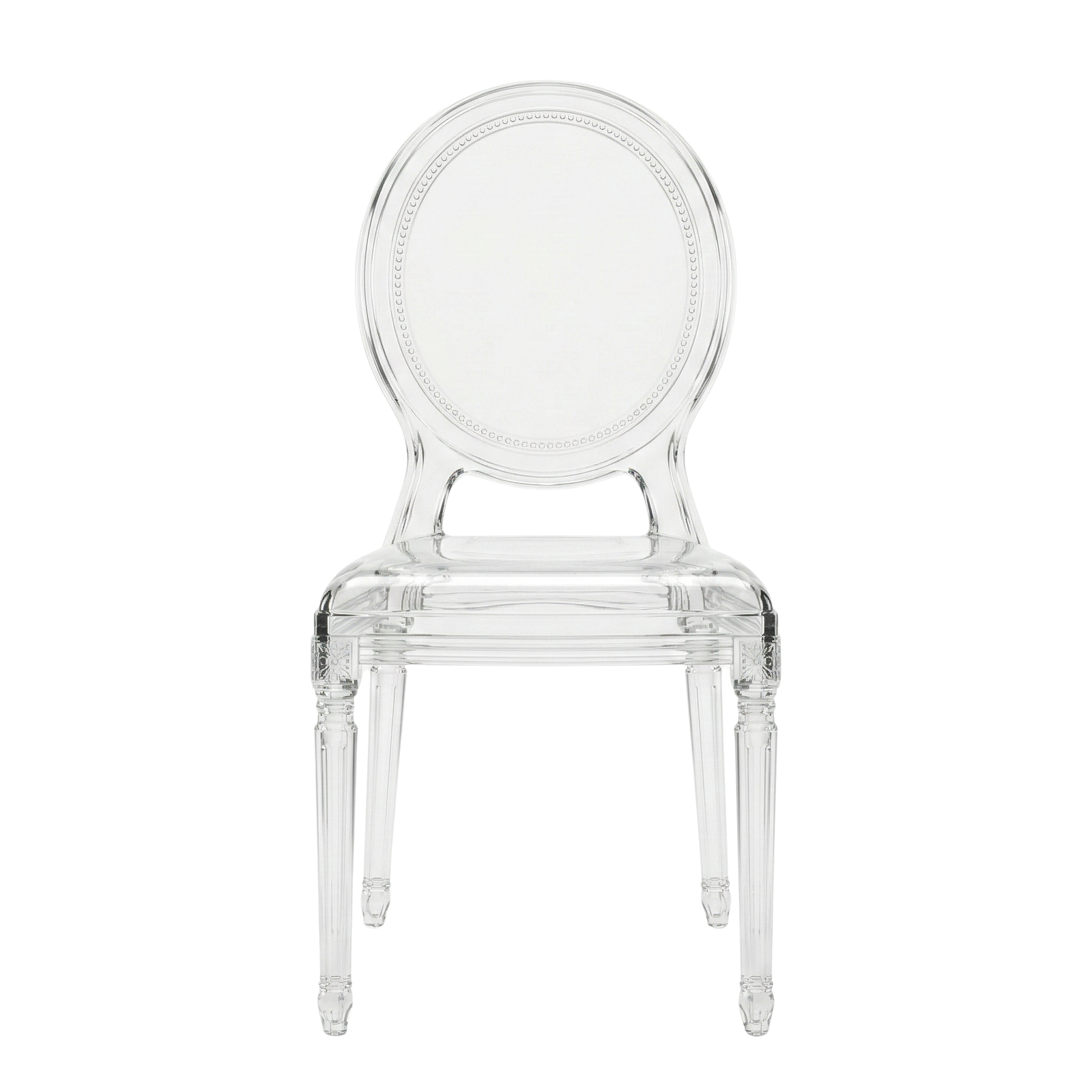 Set 4 Sedie REGIA Trasparenti