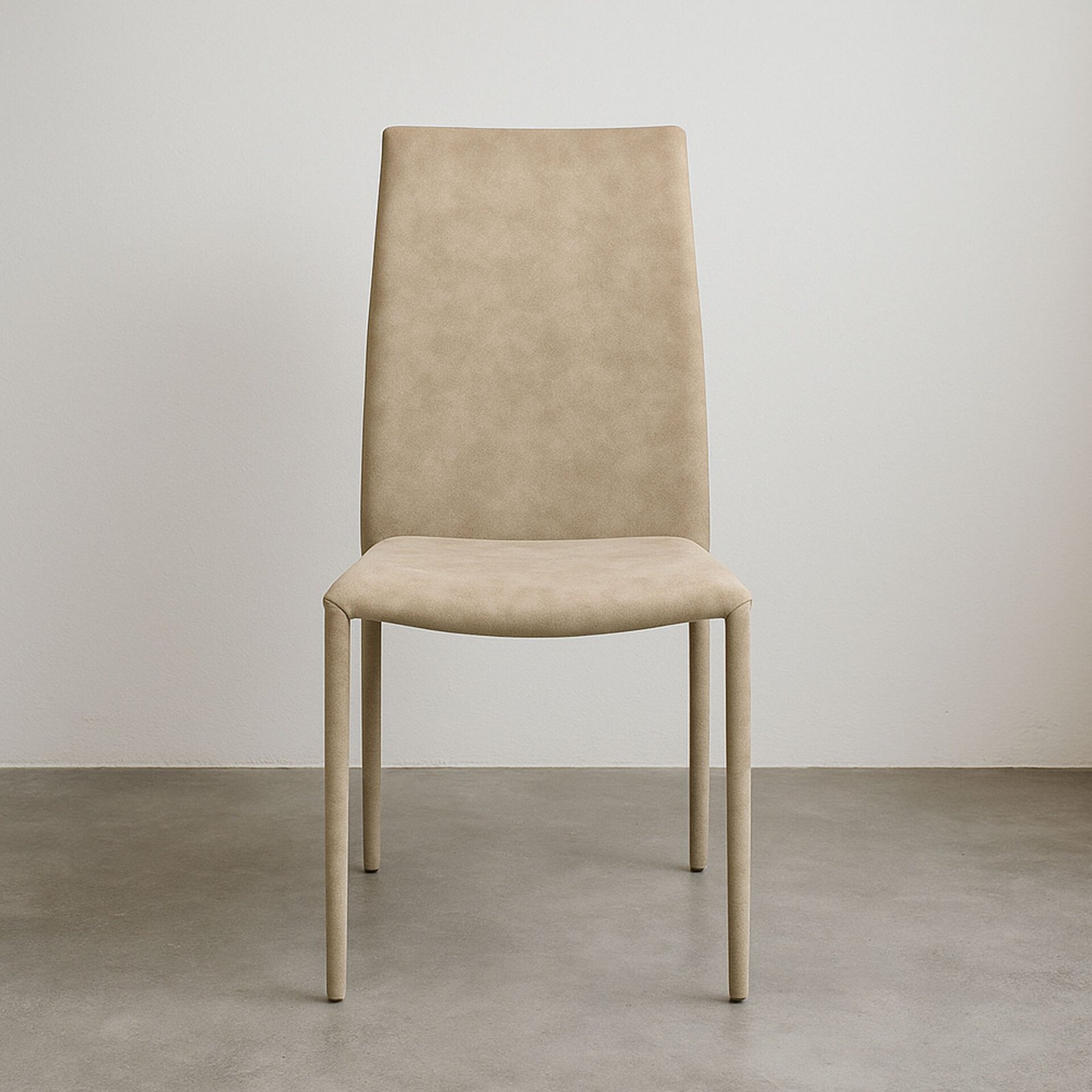 SET 6 SEDIA FELTRA IMBOTTITA TESSUTO MOZART SAFARI