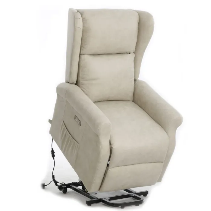 Poltrona Relax Elettrica Arlette D Mozart Corda con Funzione Alzapersona e Porta USB - immagine 2
