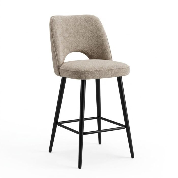 Sgabello MAYA Tortora Set da 2 pezzi