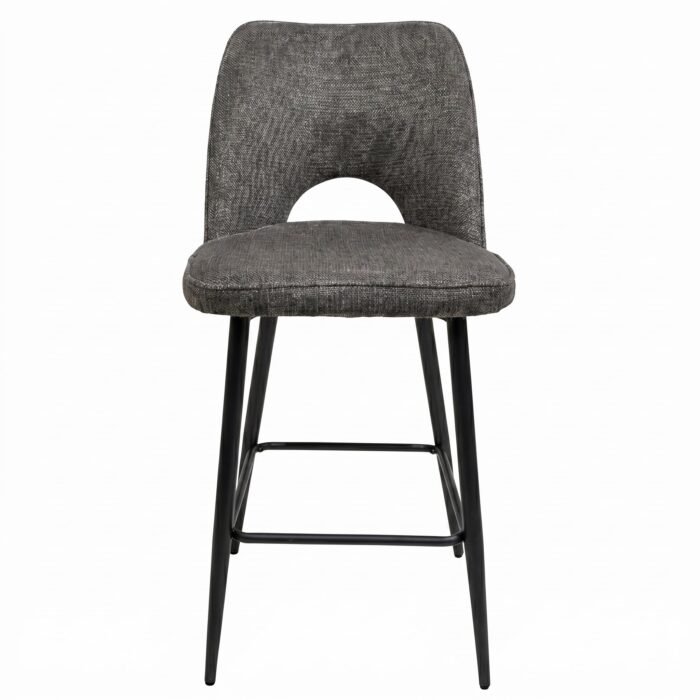 Sgabello MAYA Grigio Set da 2 pezzi