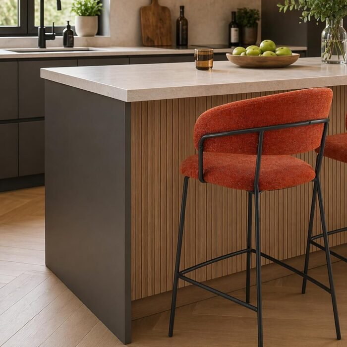 Sgabello APICE Ruggine Set da 4 pezzi