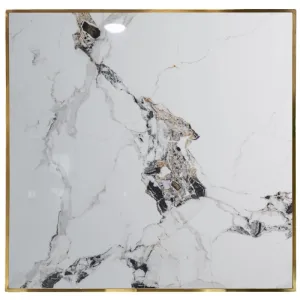 PIANO DIAMOND PIETRA SINTERIZZATA CALACATTA BEIGE 70x70 CM