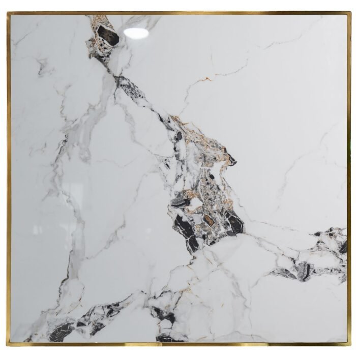 PIANO DIAMOND PIETRA SINTERIZZATA CALACATTA BEIGE 70x70 CM
