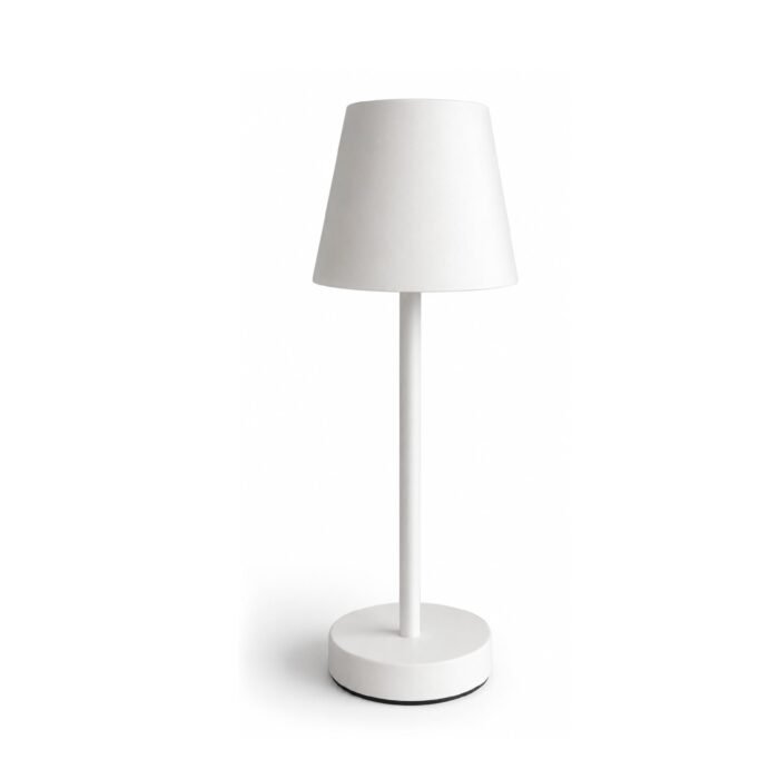 Lampada da Tavolo LED AUREON Bianca 11x36 cm Design Moderno per Interni