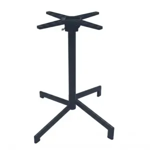 BASE PER TAVOLO COMPONIBILE MODULA IN ALLUMINIO ANTRACITE